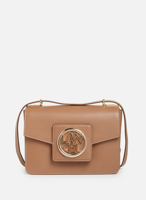 Roxane shoulder bag in gold leather LANCEL 