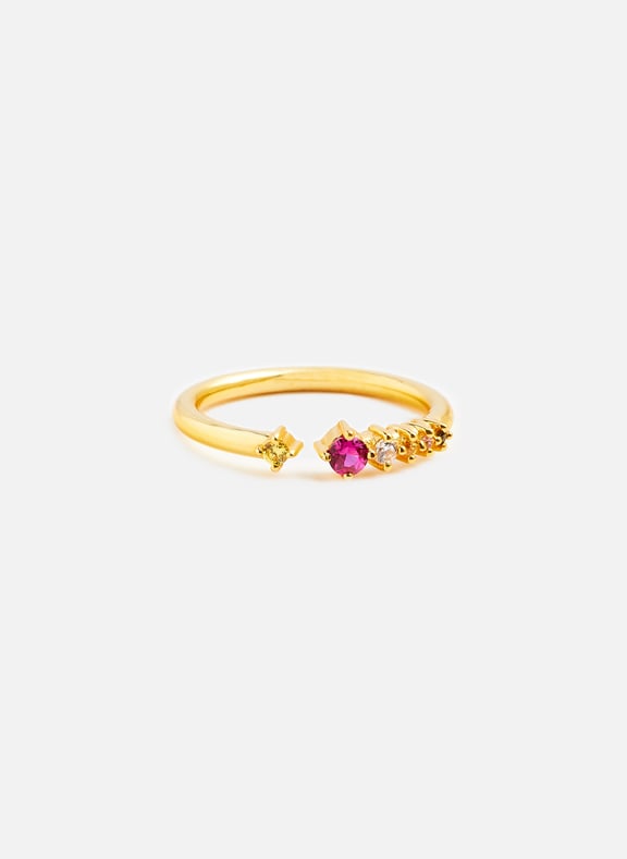 Bague Orchid Rouge by LAVANI JEWELS LAVANI JEWELS Bague Orchid Rouge