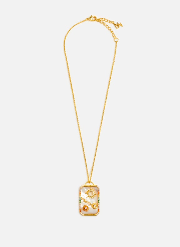 Collier Sun Card Multicolore by LAVANI JEWELS LAVANI JEWELS Collier Sun Card Multicolore