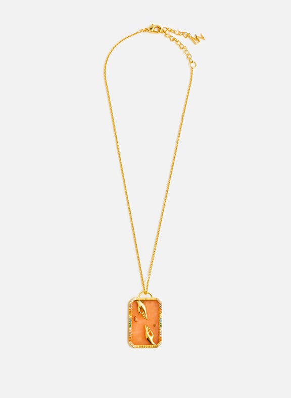 Collier The Lovers Card Multicolore by LAVANI JEWELS LAVANI JEWELS Collier The Lovers Card Multicolore