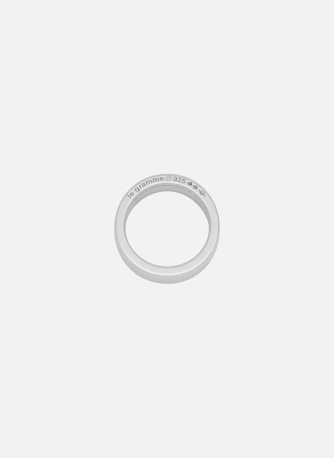 9g ring in polished silver LE GRAMME
