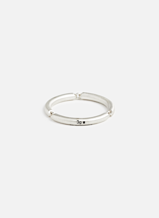 LE GRAMME 3g brushed silver ring