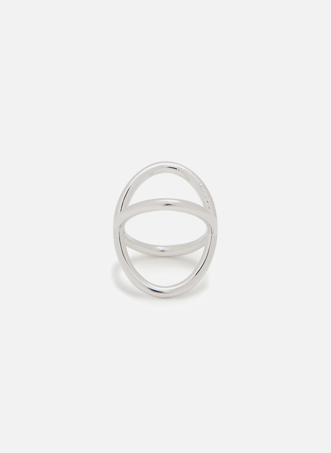 LE GRAMME interlacing ring 9g in smooth polished silver