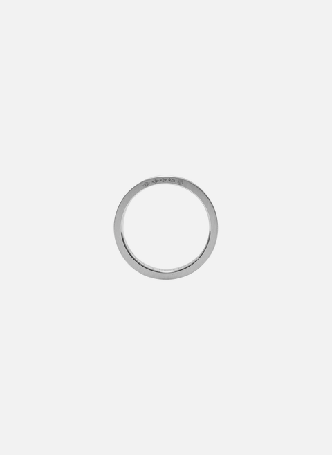 7g ring in smooth brushed silver SilverLE GRAMME 
