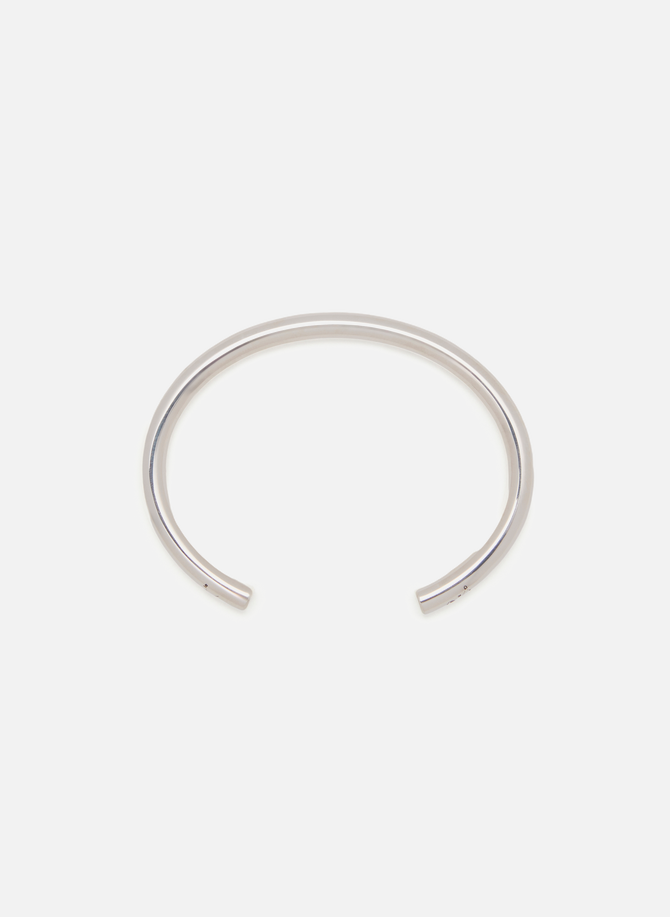 LE GRAMME polished smooth silver bangle bracelet 31g