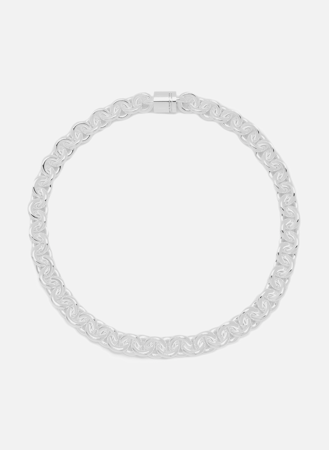 Interlacing necklace 253g in polished smooth silver LE GRAMME