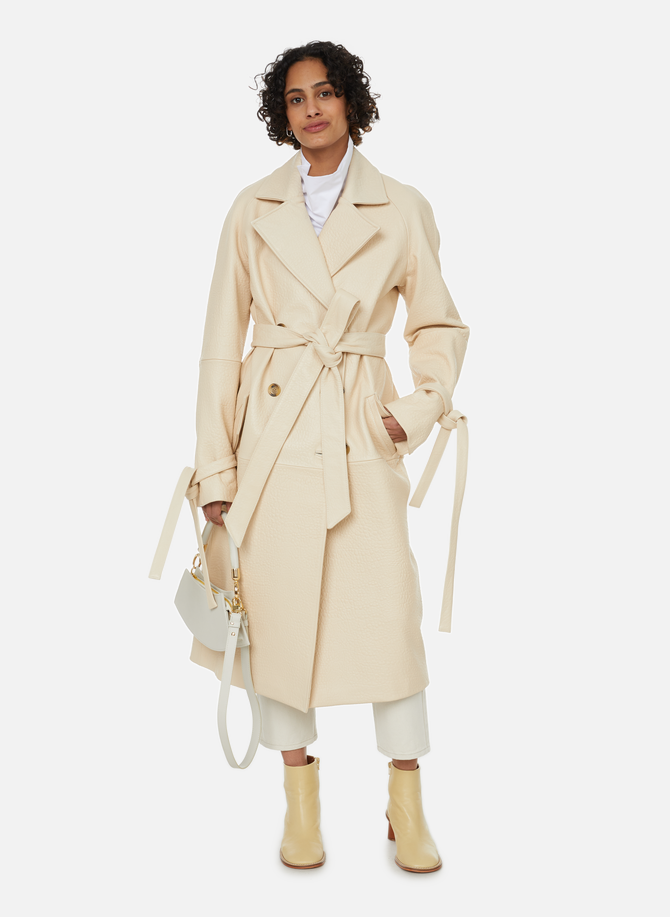 Trench Nome en cuir LEBRAND