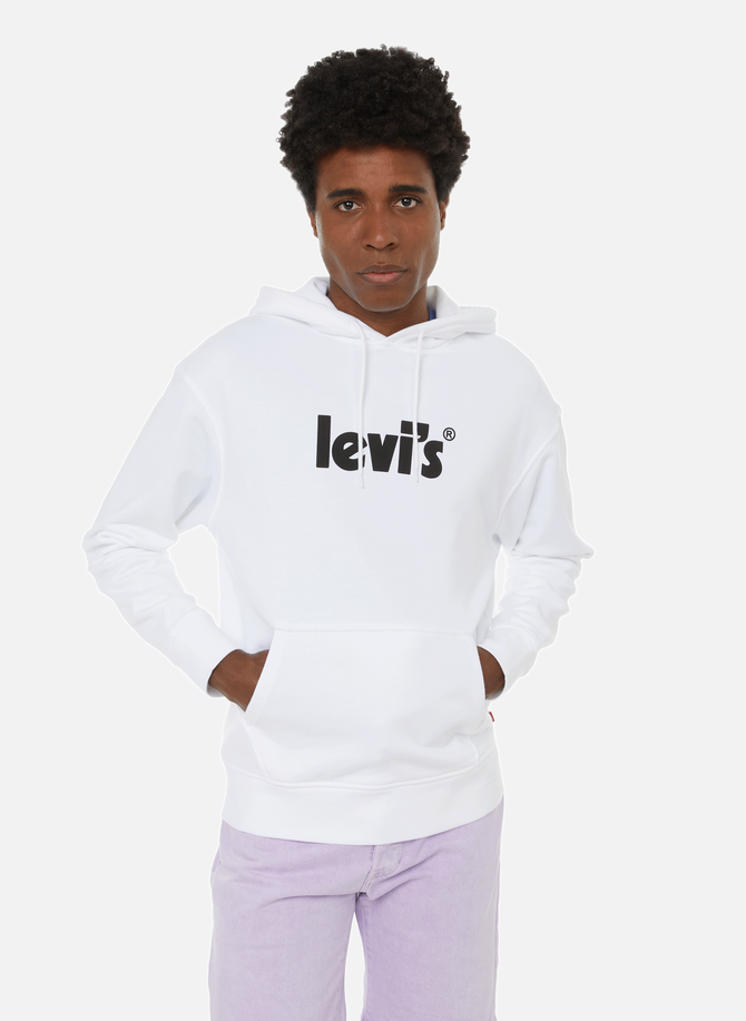 Hoodie à logo en coton LEVI'S