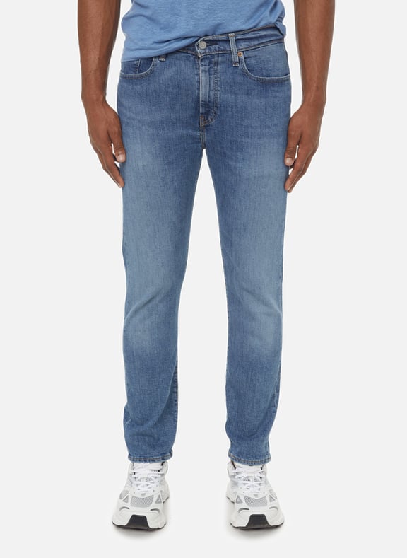 Jean 502 Taper en coton denim Bleu by LEVI'S Red Tab LEVI'S Red Tab Jean 502 Taper en coton denim Bleu