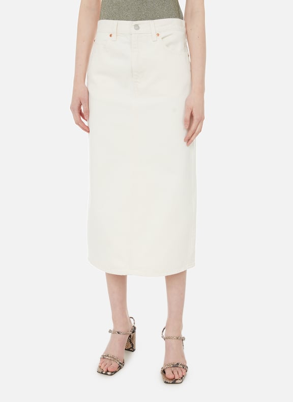 Jupe midi en jean Bleu by LEVI'S Red Tab LEVI'S Red Tab Jupe midi en jean Bleu