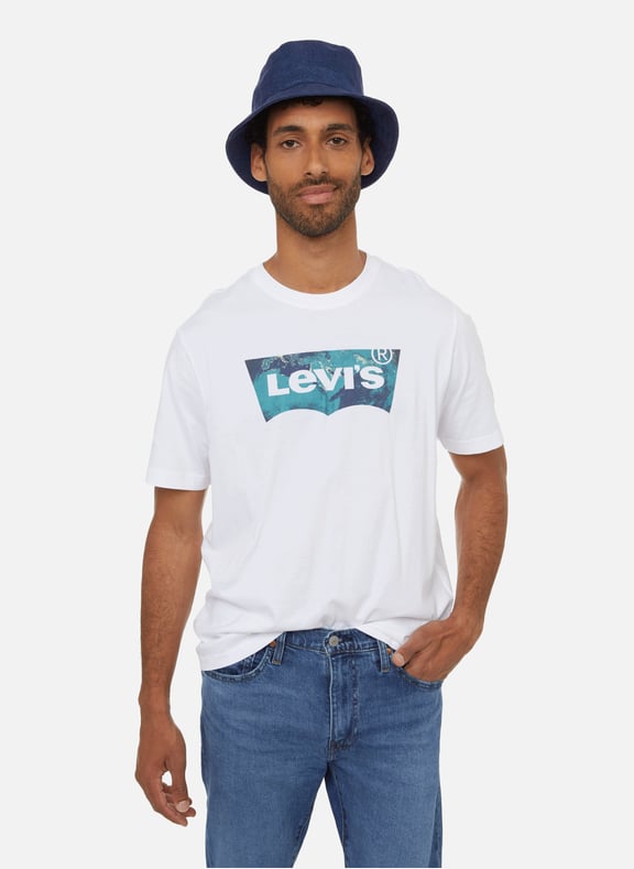 T-shirt à logo en coton Blanc by LEVI'S Red Tab LEVI'S Red Tab T-shirt à logo en coton Blanc