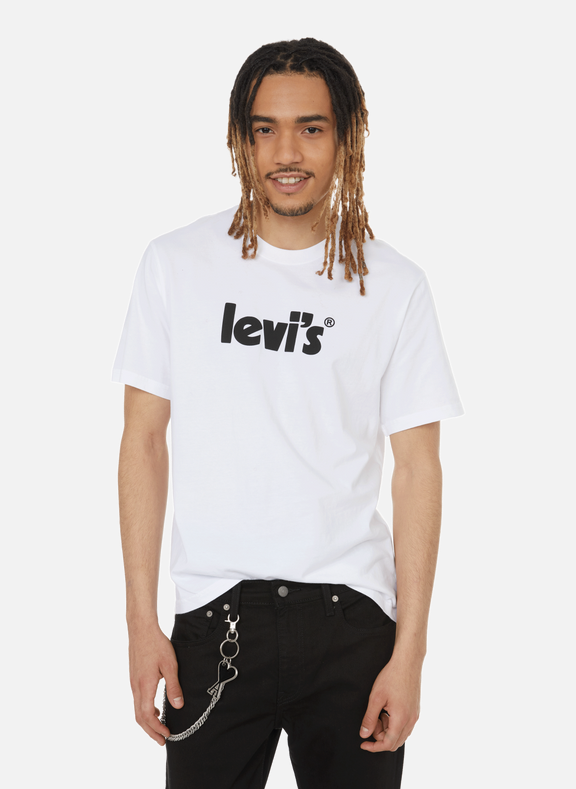 LEVI'S Red Tab T-shirt à logo en coton Blanc
