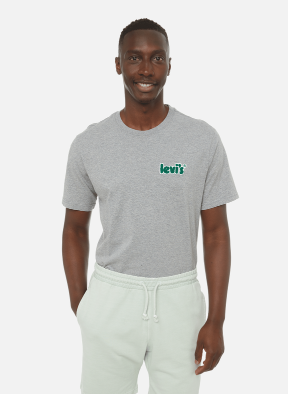LEVI'S Red Tab T-shirt à logo en coton Gris