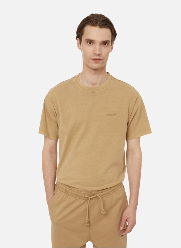 T-shirt à logo en coton Marron by LEVI'S Red Tab LEVI'S Red Tab T-shirt à logo en coton Marron