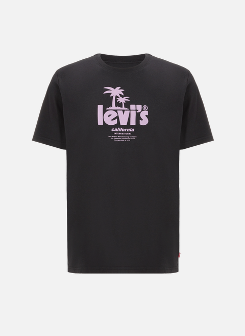 T-shirt à logo en coton NoirLEVI'S 