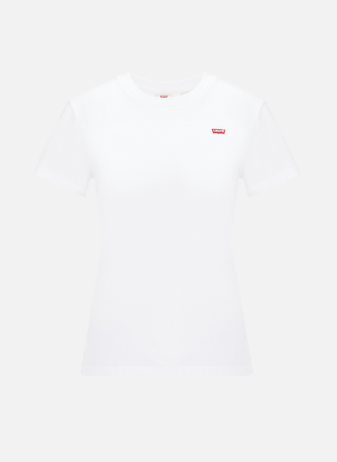 Rundhals-T-Shirt aus Baumwolle WeißLEVI'S 