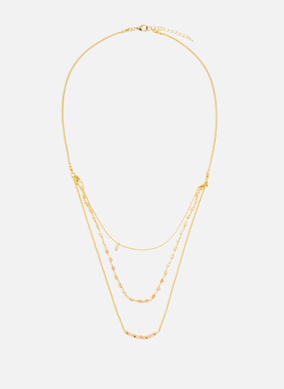 Collier Elise Beige by LILO LILO Collier Elise Beige