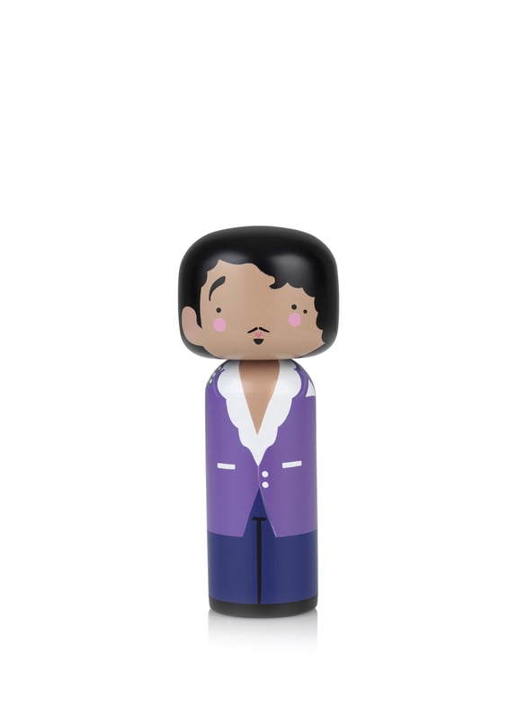 Figurine Prince en bois Multicolore by LUCIE KAAS LUCIE KAAS Figurine Prince en bois Multicolore
