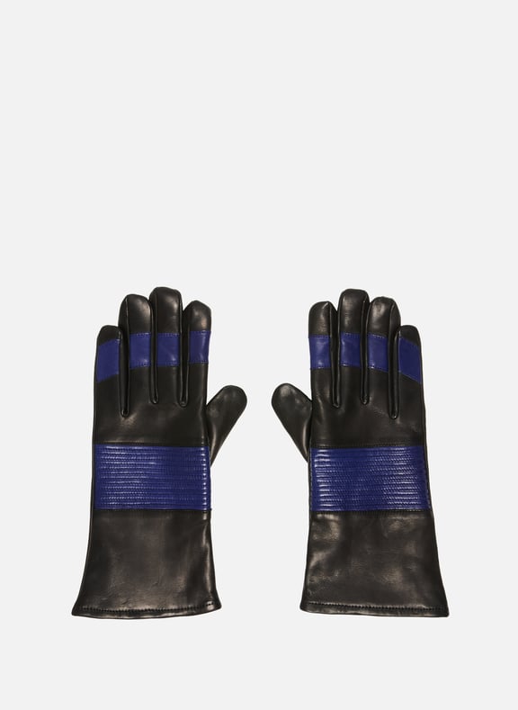 Gants en cuir Noir by MAISON FABRE MAISON FABRE Gants en cuir Noir