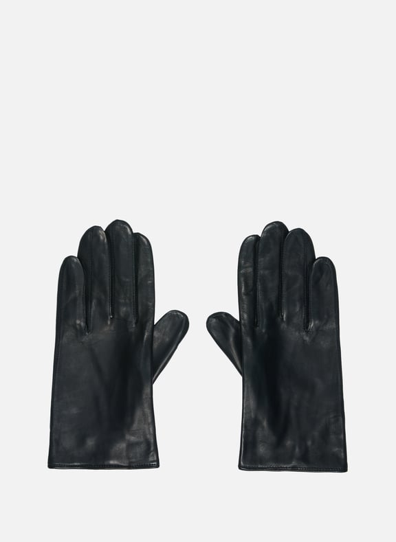 Gants en cuir Noir by MAISON FABRE MAISON FABRE Gants en cuir Noir