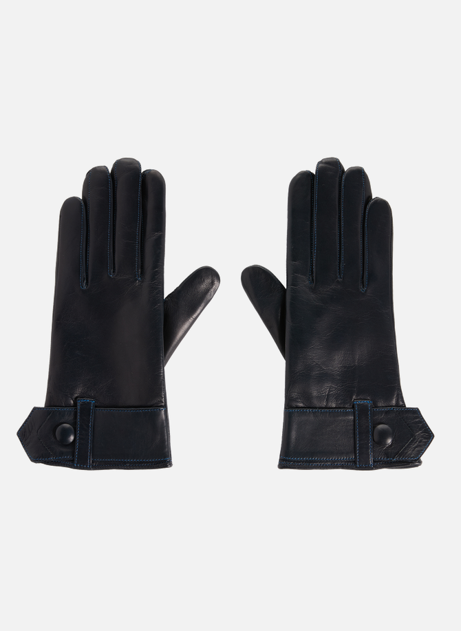 Hanna leather gloves MAISON FABRE