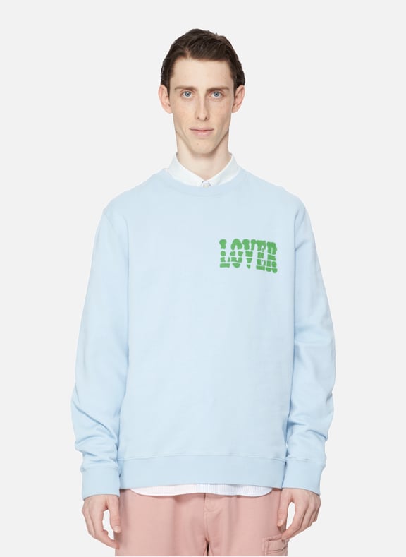 Sweatshirt Lover en coton Bleu by MAISON LABICHE MAISON LABICHE Sweatshirt Lover en coton Bleu