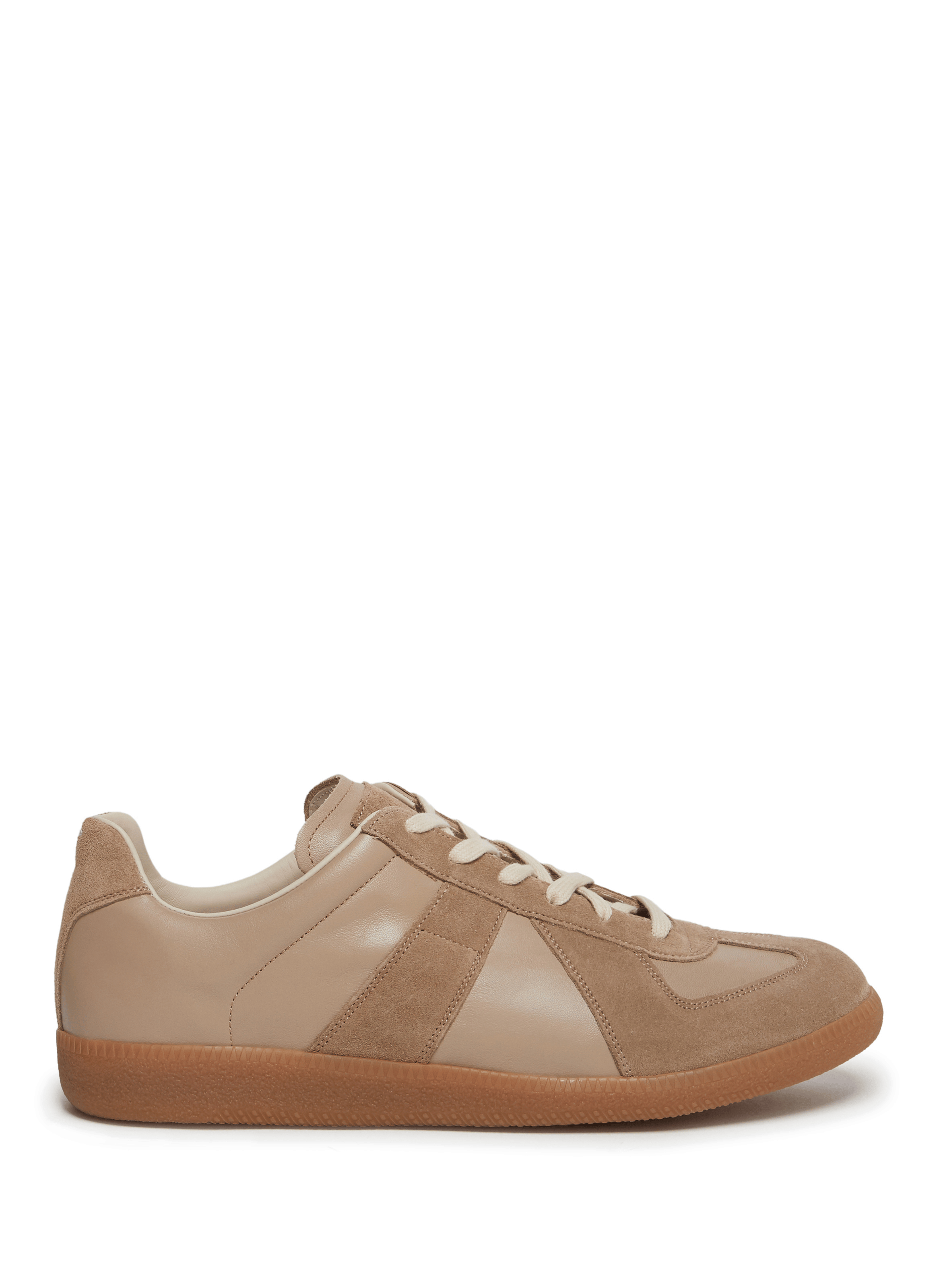 Baskets Maison Margiela Evolution - Taille EU 45 - Noir Et Blanc - Occasion