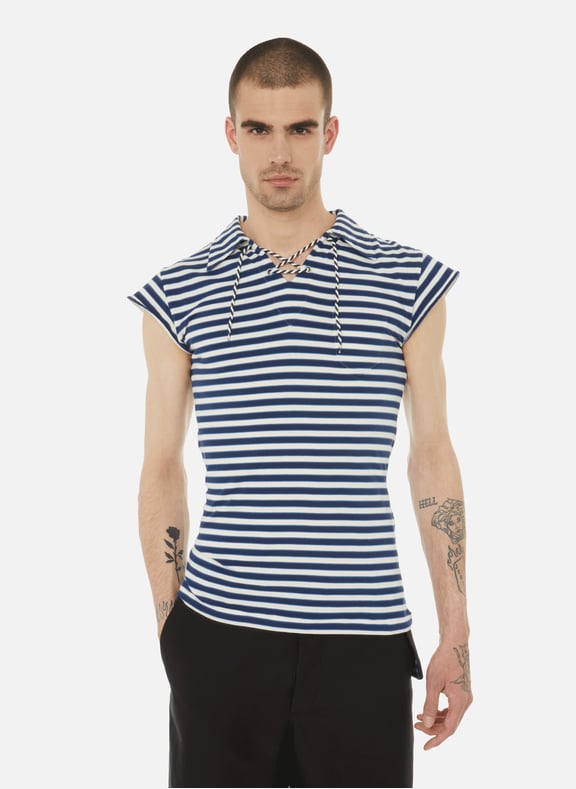 T-shirt rayé en coton Rayé by MAISON MARGIELA MAISON MARGIELA T-shirt rayé en coton Rayé