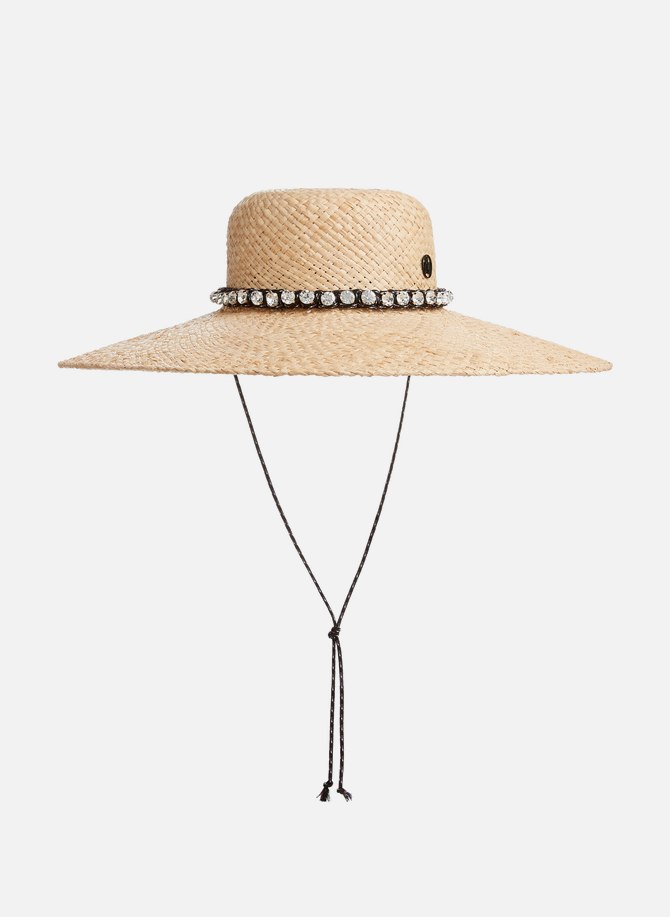 قبعة بيانكا المصنوعة من القش MAISON MICHEL
