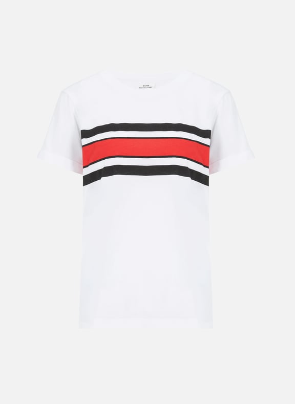 T-shirt en coton biologique Rouge by MAISON SARAH LAVOINE MAISON SARAH LAVOINE T-shirt en coton biologique Rouge
