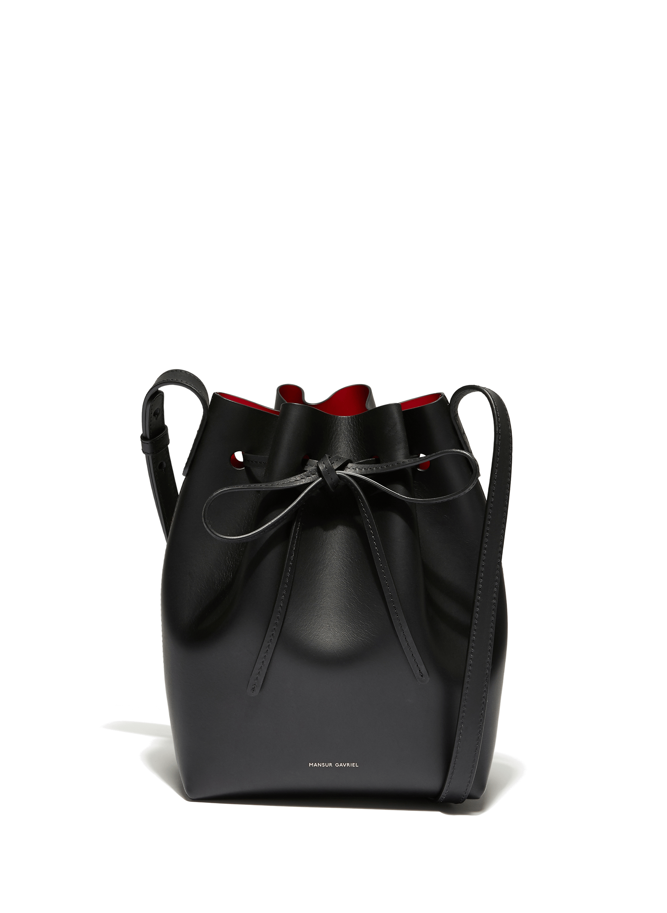 Buy mansur gavriel leather bucket bag Outlet