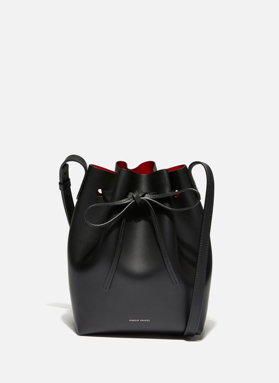 Buy mansur gavriel leather bucket bag Outlet
