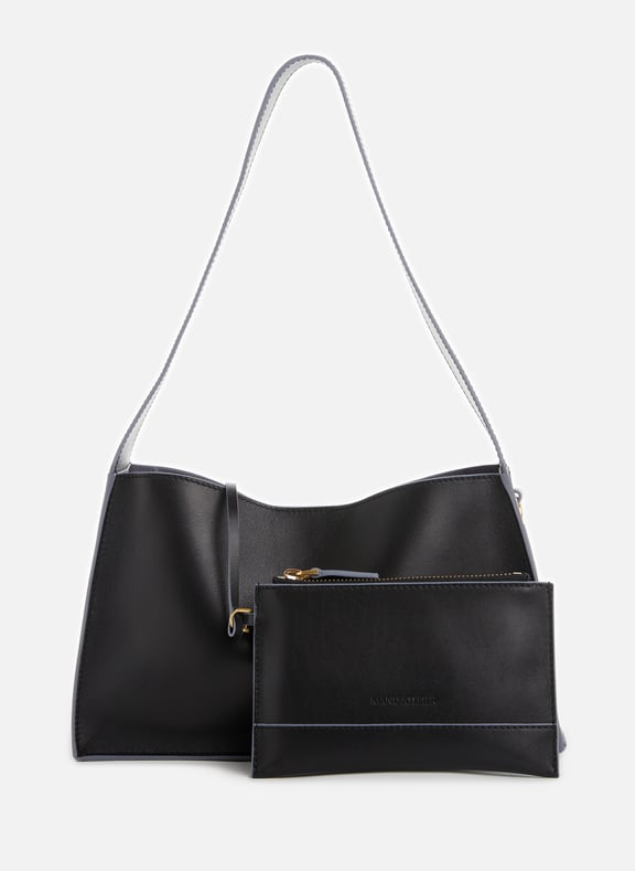 Sac à main Kesme en cuir Noir by MANU ATELIER MANU ATELIER Sac à main Kesme en cuir Noir