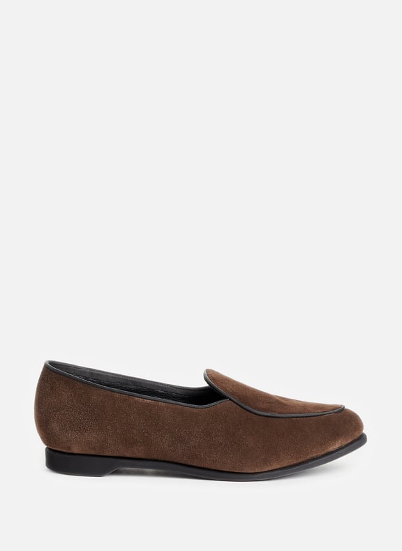 Chaussons Casanova en daim Marron by MAQUISTADOR MAQUISTADOR Chaussons Casanova en daim Marron
