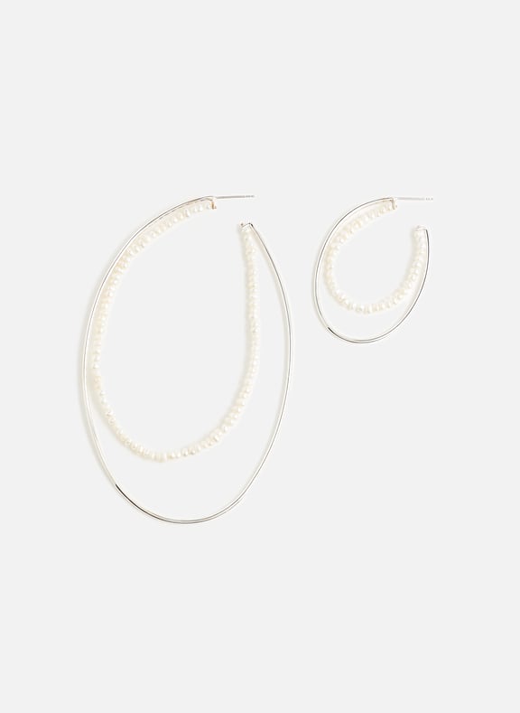 Boucles d'oreille en argent Argent by MARA PARIS MARA PARIS Boucles d'oreille en argent Argent