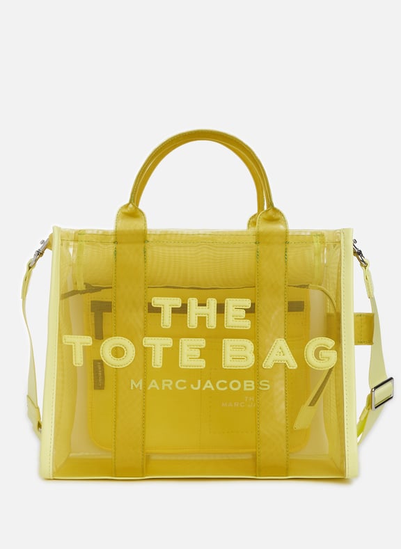 Tote The small en tissu mesh Vert by MARC JACOBS MARC JACOBS Tote The small en tissu mesh Vert