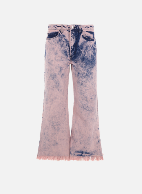 Rosa Tie-and-Dye-Jeans von MARQUES ALMEIDA 