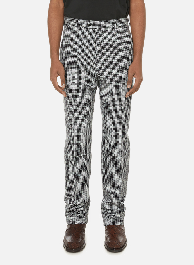 Houndstooth cotton pants MARTINE ROSE