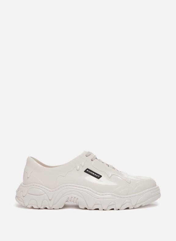 Baskets Rombaut en PVC recyclé Blanc by MELISSA MELISSA Baskets Rombaut en PVC recyclé Blanc