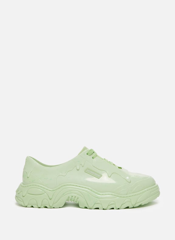 Baskets Rombaut en PVC recyclé Vert by MELISSA MELISSA Baskets Rombaut en PVC recyclé Vert