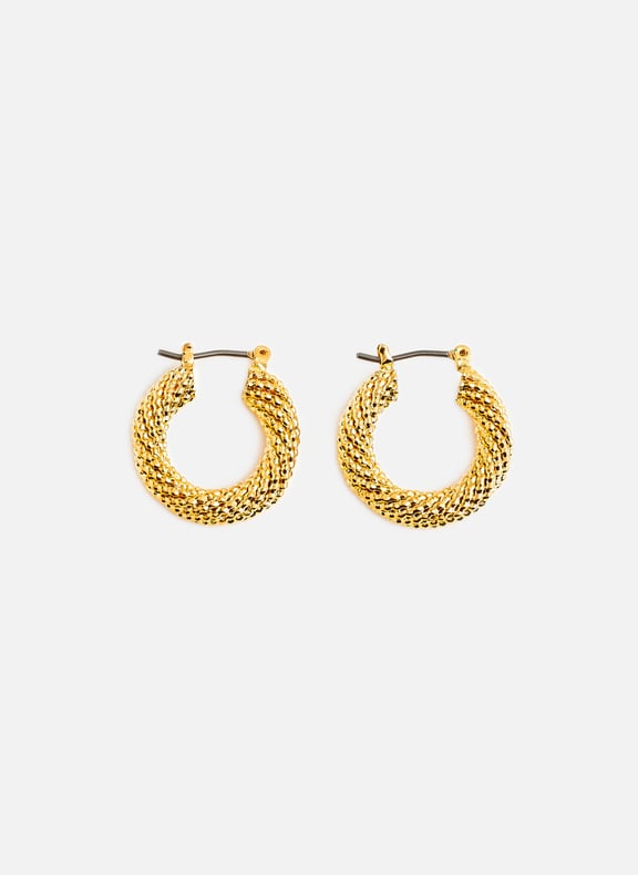 Boucles d'oreille créoles Doré by TANI BY MINETANI TANI BY MINETANI Boucles d'oreille créoles Doré