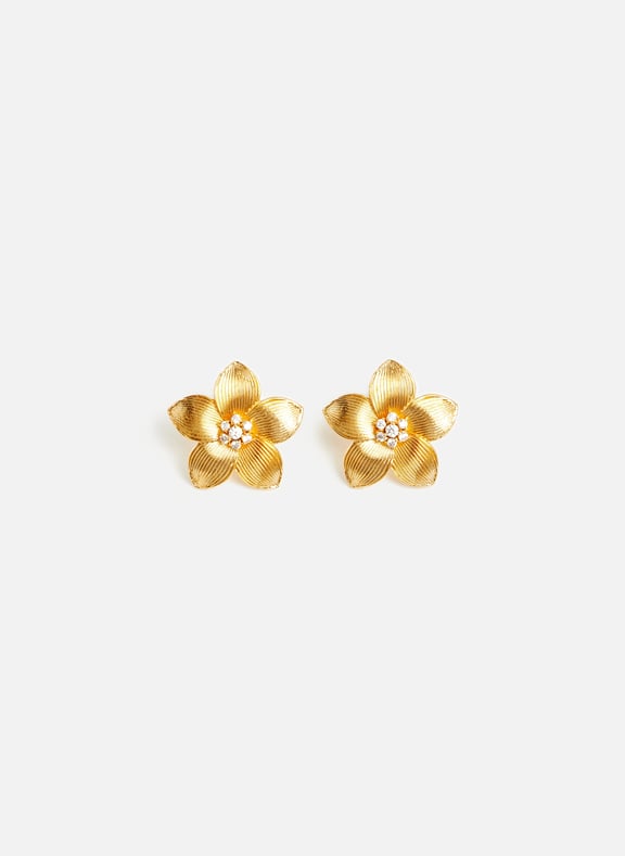 Boucles d'oreille Flora Blooming Doré by TANI BY MINETANI TANI BY MINETANI Boucles d'oreille Flora Blooming Doré