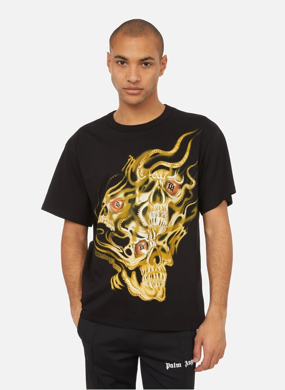 T-shirt Drums of Death en coton Noir by MISBHV MISBHV T-shirt Drums of Death en coton Noir