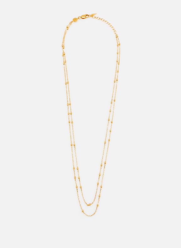 Collier Double chaîne en vermeil Doré by MISSOMA MISSOMA Collier Double chaîne en vermeil Doré