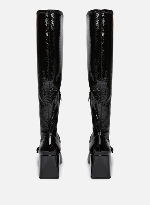 Patent leather boots miu miu women printemps