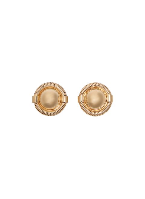 MIU MIU Gold Brass Earrings 