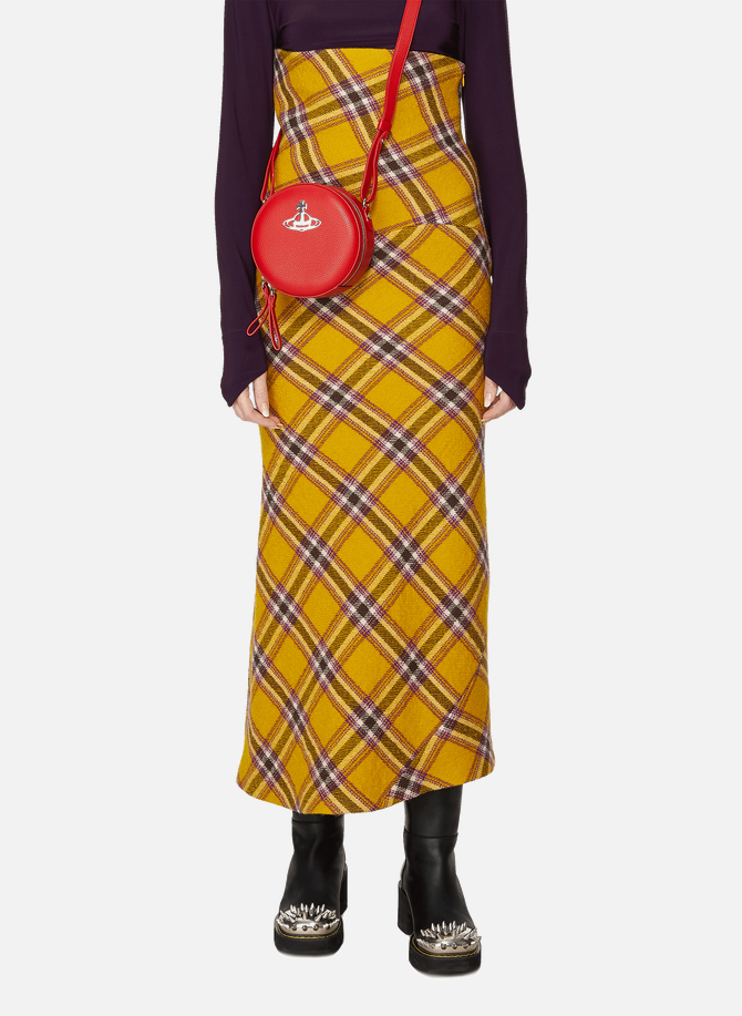 MIU MIU virgin wool-blend maxi skirt