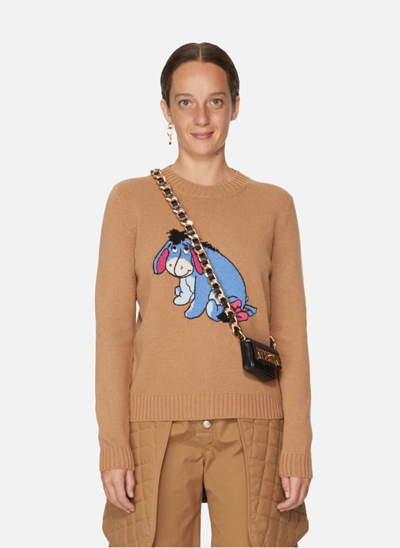 Pull en laine vierge Marron by MIU MIU MIU MIU Pull en laine vierge Marron
