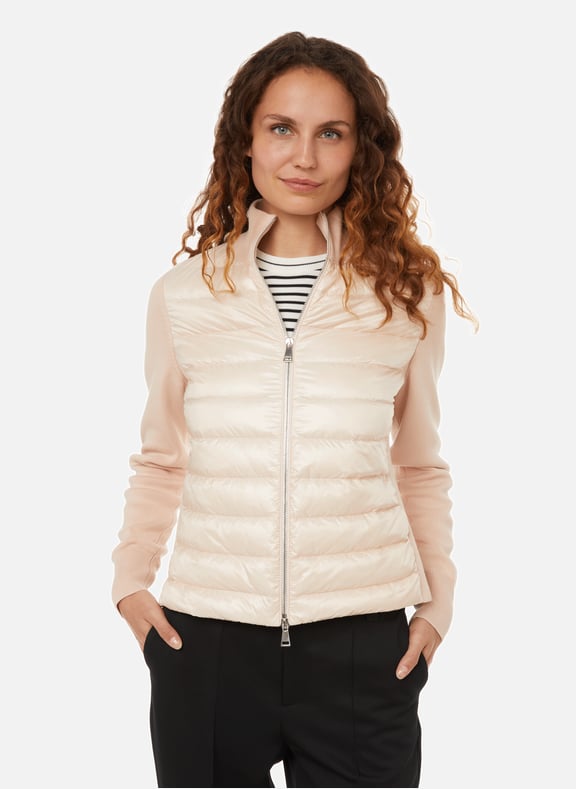 Cardigan matelassé Rose by MONCLER MONCLER Cardigan matelassé Rose