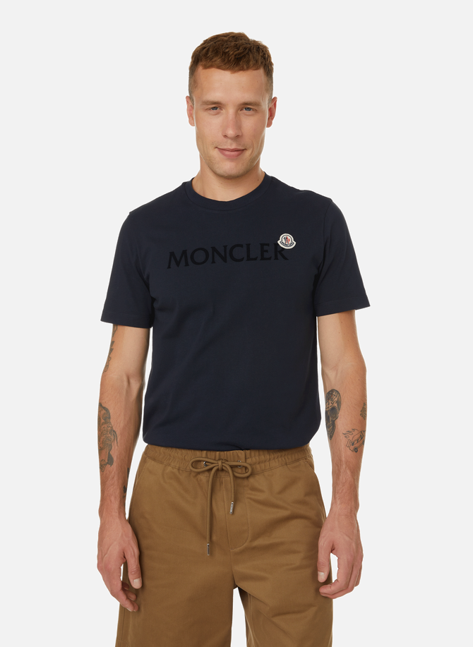 T-shirt à logo en coton MONCLER
